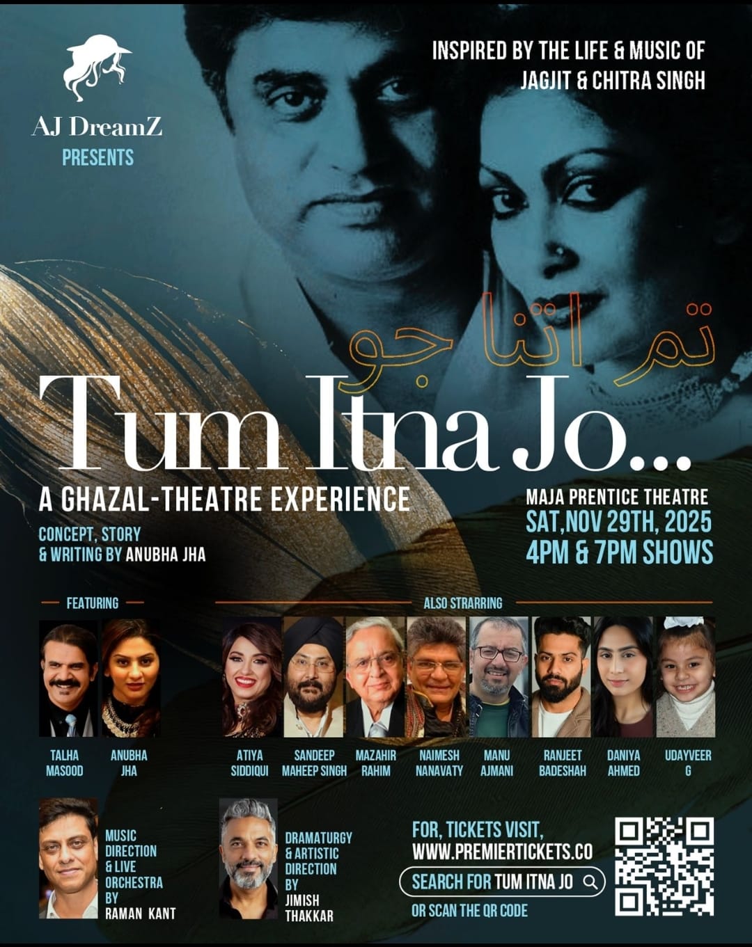 Tum Itna jo - A Ghazal  - Theatre Experience  2025 - 4 PM Show