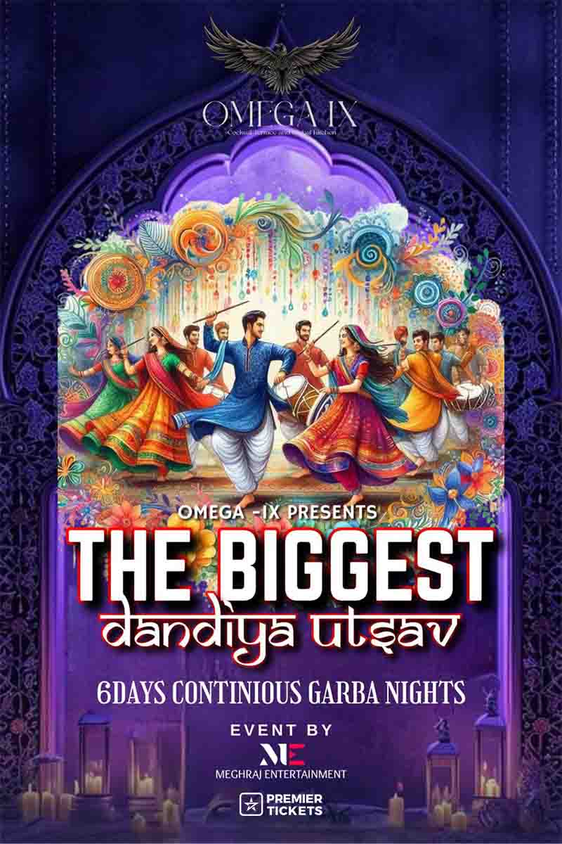 BIGGEST DANDIYA UTSAV - OMEGA-IX (26th Sept)