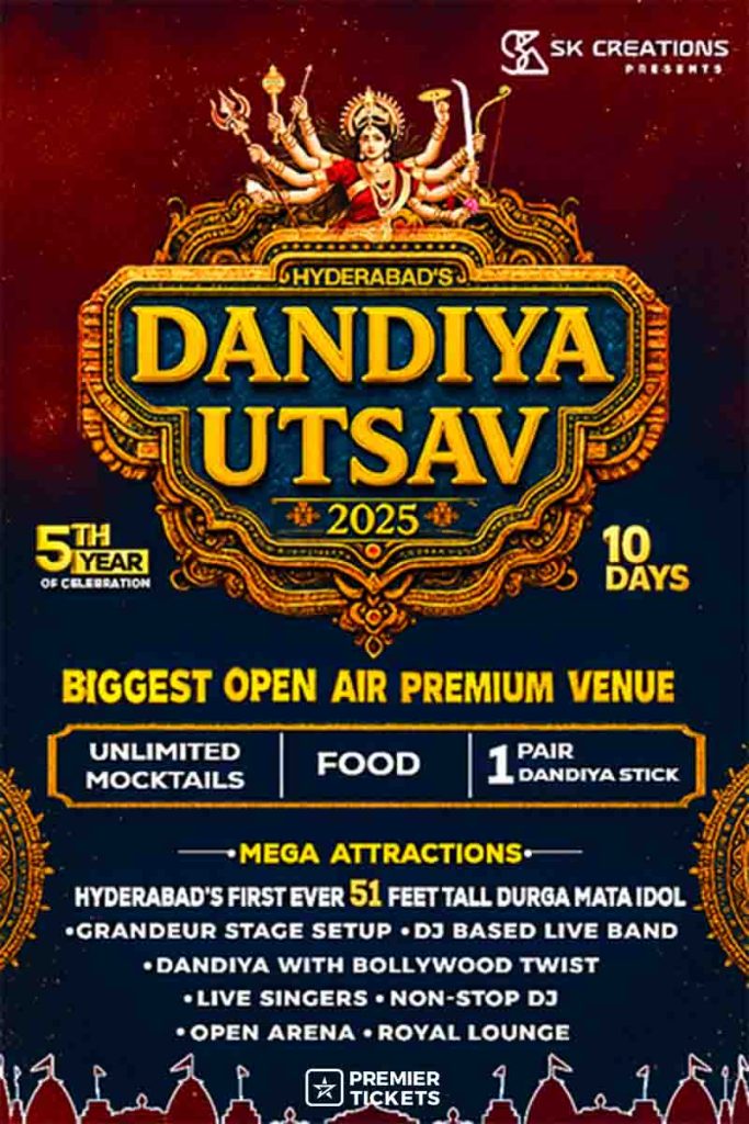 Hyderabad’s Dandiya Utsav 2025 – 28th Sept