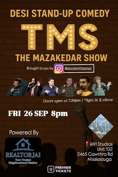 Desi Standup Comedy – The Mazakedar Show