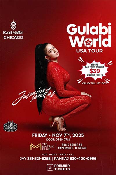 Jasmine Sandlas - The Gulabi World Tour Live In Chicago