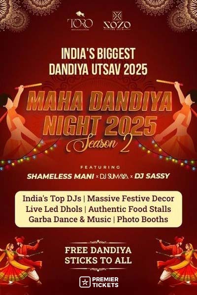 India’s Biggest Maha Dandiya Utsav 2025