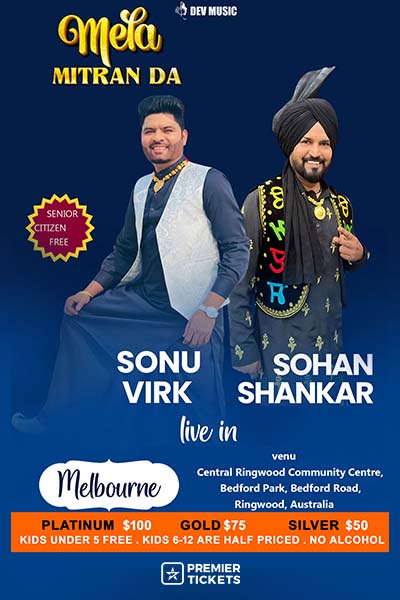 Mela Mitrn Da Live show in Melbourne - 2025