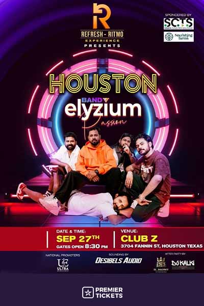 Band Elyzium Passion in Houston 2025