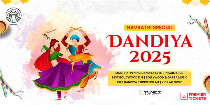 Dandiya 2025 At The Golden Circle Brewery Sarjapur