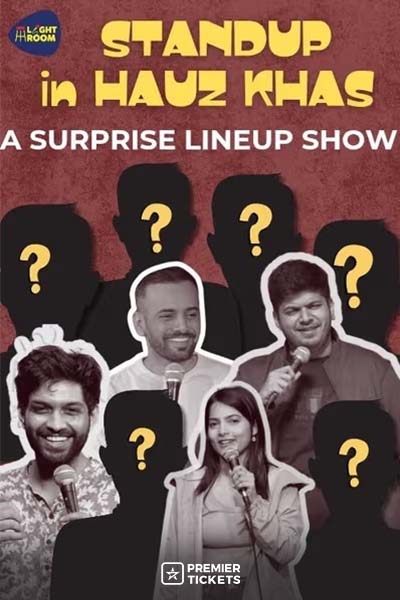STANDUP IN HAUZ KHAS: A COMEDY LINEUP SHOW – 05 Oct 2025