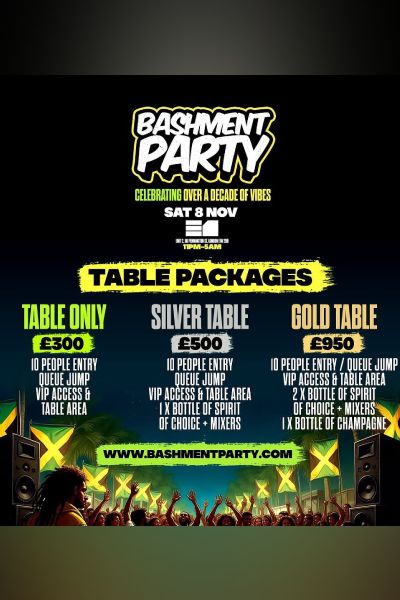 Bashment Party - Anniversary 