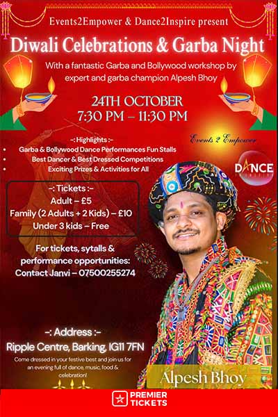 Diwali Celebrations and Garba Night 2025
