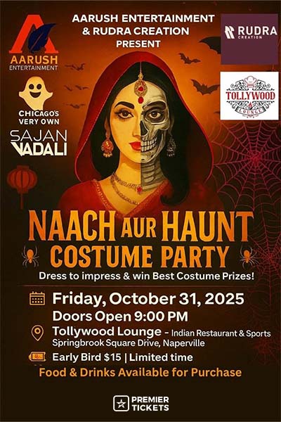 Naach Aur Haunt Costume Party in Naperville - 2025
