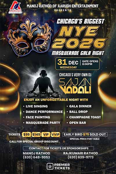 New Year 2026 in Illinois