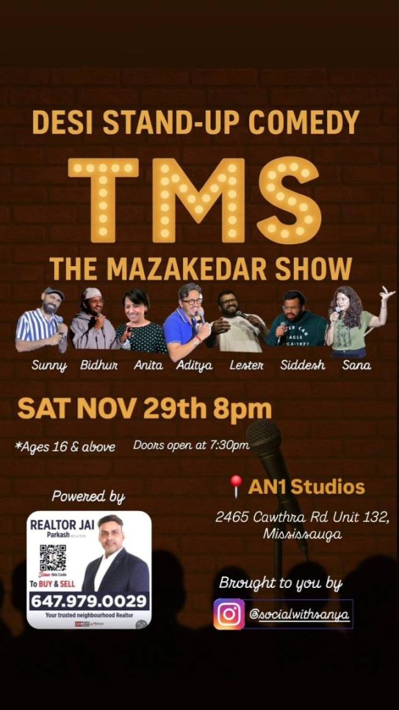Desi Standup Comedy - The Mazakedar Show 2025