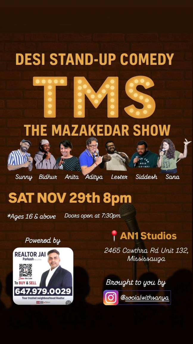 Desi Standup Comedy - The Mazakedar Show 2025