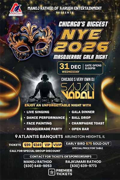 New Year 2026 in Illinois