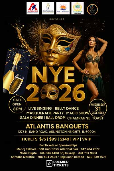 New Year 2026 in Illinois