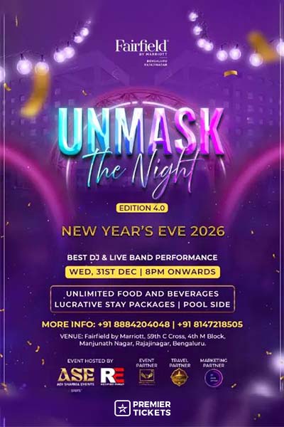 UNMASK THE NIGHT - Edition 4 - New Years Eve 2026