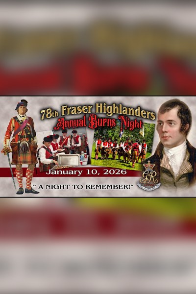 78th Fraser Highlanders Annual Burns Night