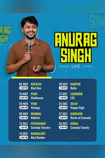 Anurag singh Live in Hyderabad – 2025