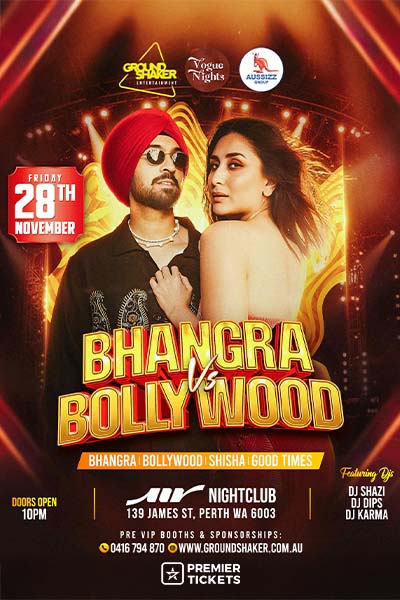 Bhangra vs Bollywood at Air Nightclub 2025