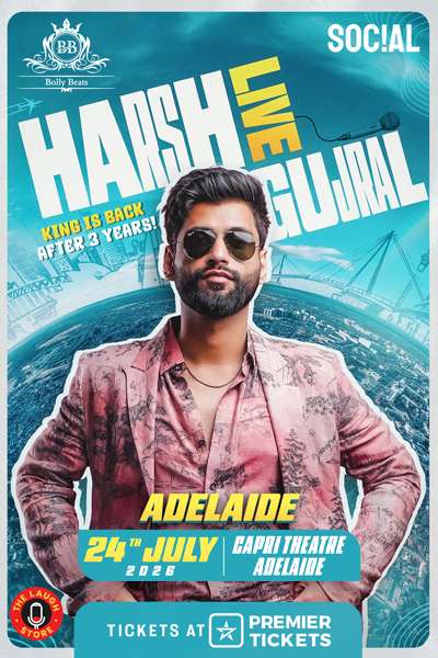 Harsh Gujral Live in Adelaide - 2026