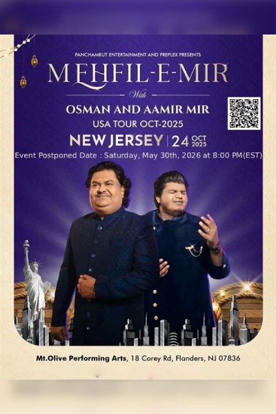 Osmin Mir Live Concert 2025 in New Jersey