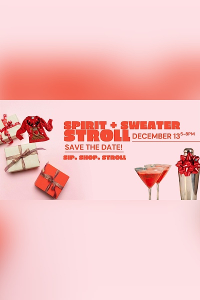 Pleasanton Downtown Association's Spirit and Sweater Stroll 2025
