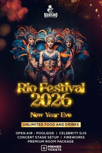 Rio City 2026 - Biggest Open Air-Poolside NYE Party