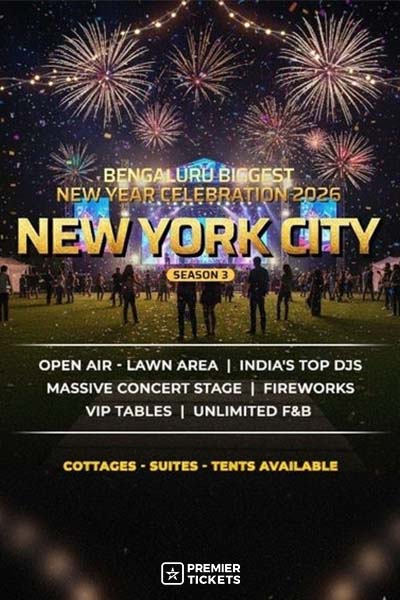 NEW YEAR Party 2026 - Biggest Open Air - Lawn Area