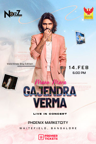 GAJENDRA VERMA LIVE IN BENGALURU