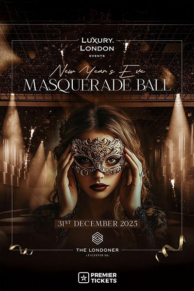 New Year's Eve Masquerade Ball and Party 2025 at The Londoner Hotel
