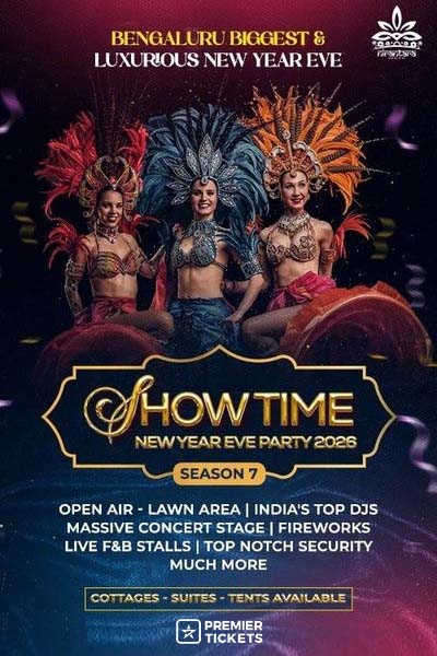 NEW YEAR PARTY - SHOWTIME 2026