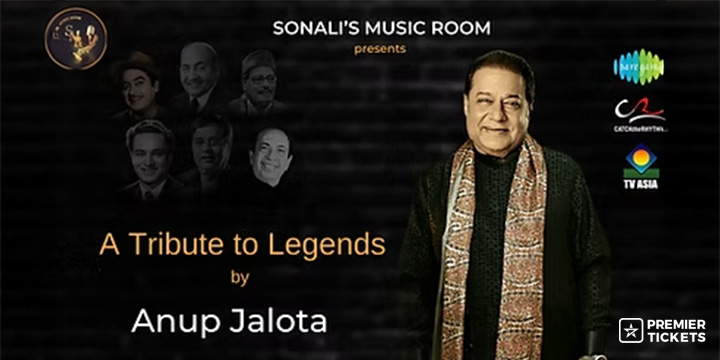 A Tribute to Legends By Anup Jalota in Connecticut - 2026