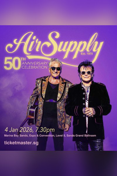 Air Supply 50th Anniversary Celebration 2026