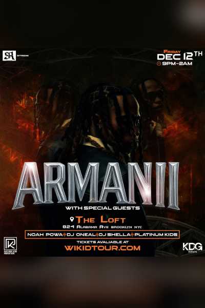 ARMANII LIVE AT THE LOFT