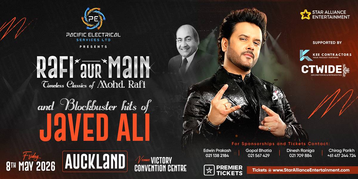 Rafi aur Main Timeless Classics by Javed Ali Live in Auckland 2026