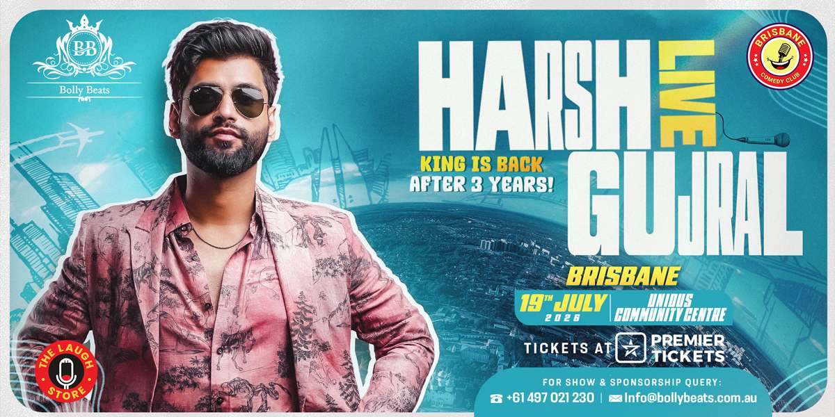 Harsh Gujral Live in Brisbane - 2026