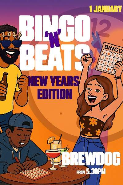 Bingo N Beats - New Years Day Edition 2026