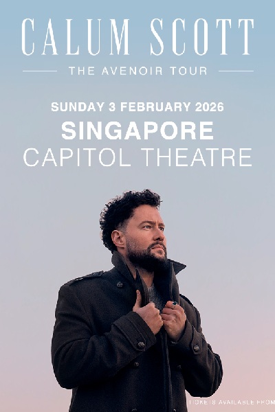 Calum Scott The Avenoir Tour 2026 in Singapore