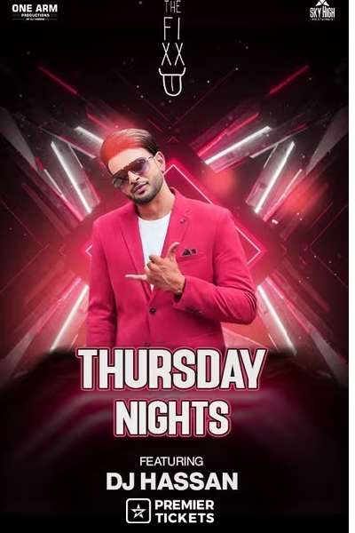 Club nights The Thursday at The Fixx Bar