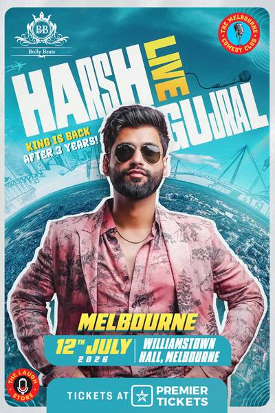 Harsh Gujral Live in Melbourne 2026