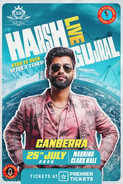 Harsh Gujral Live in Canberra - 2026