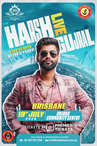 Harsh Gujral Live in Brisbane - 2026