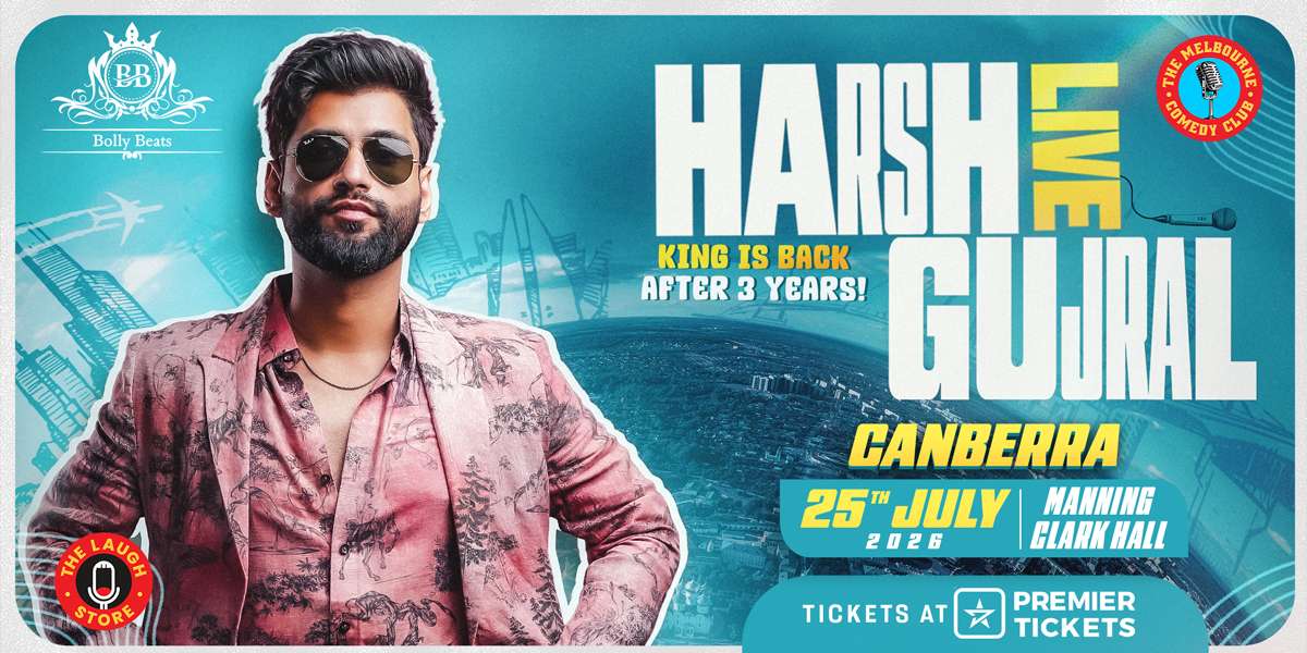 Harsh Gujral Live in Canberra - 2026