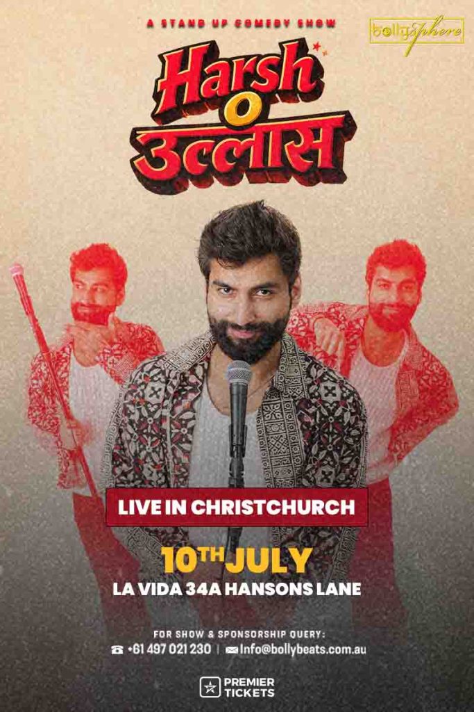 Harsh Gujral Live in Christchurch 2026
