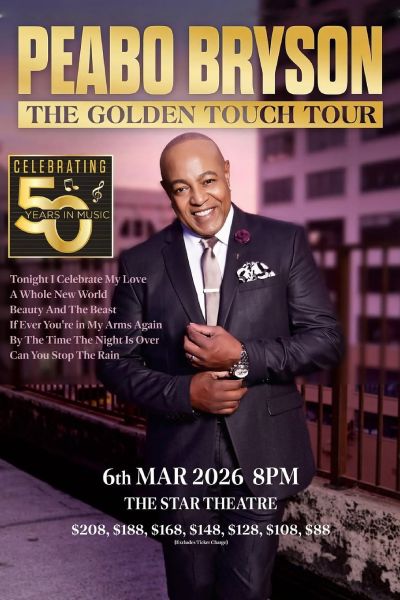 Peabo Bryson Live 2026 – The Golden Touch Tour in Concert