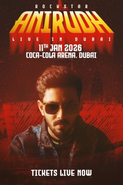 Rockstar Anirudh Live in Dubai 2026