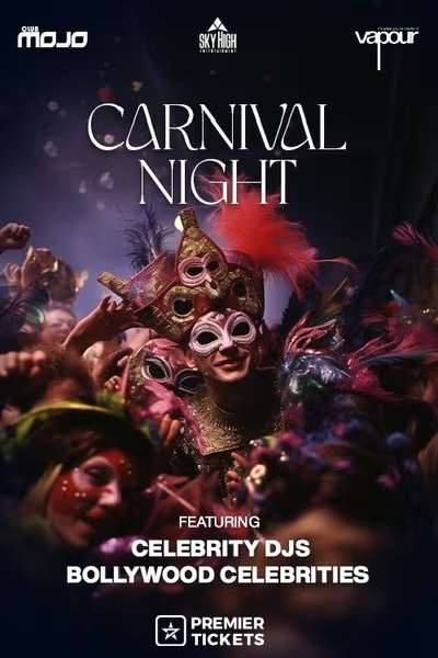 The carnival Saturdays Nights Vapour Indiranagar – 20 Dec 2025