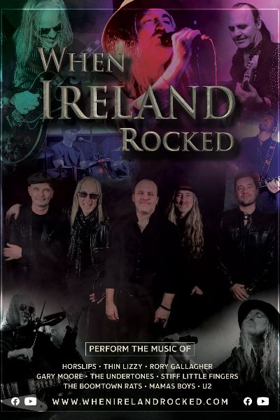 'WHEN IRELAND ROCKED' - Live at The Grand Social Dublin 9th Jan 2026