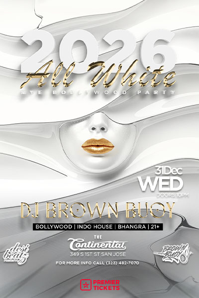 BOLLYWOOD NYE 2026 - All White Theme Party