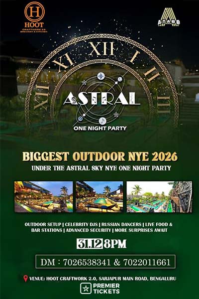 ASTRAL 2026 BIGGEST OUTDOOR NYE ONE NIGHT PARTY
