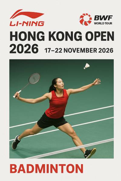 Hong Kong Open Badminton Championships 2026